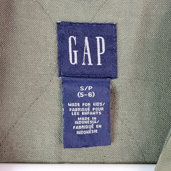 Gap Vintage Y2K Workwear Corduroy Collar Button Zip Up Coat Jacket S - Picture 13 of 15